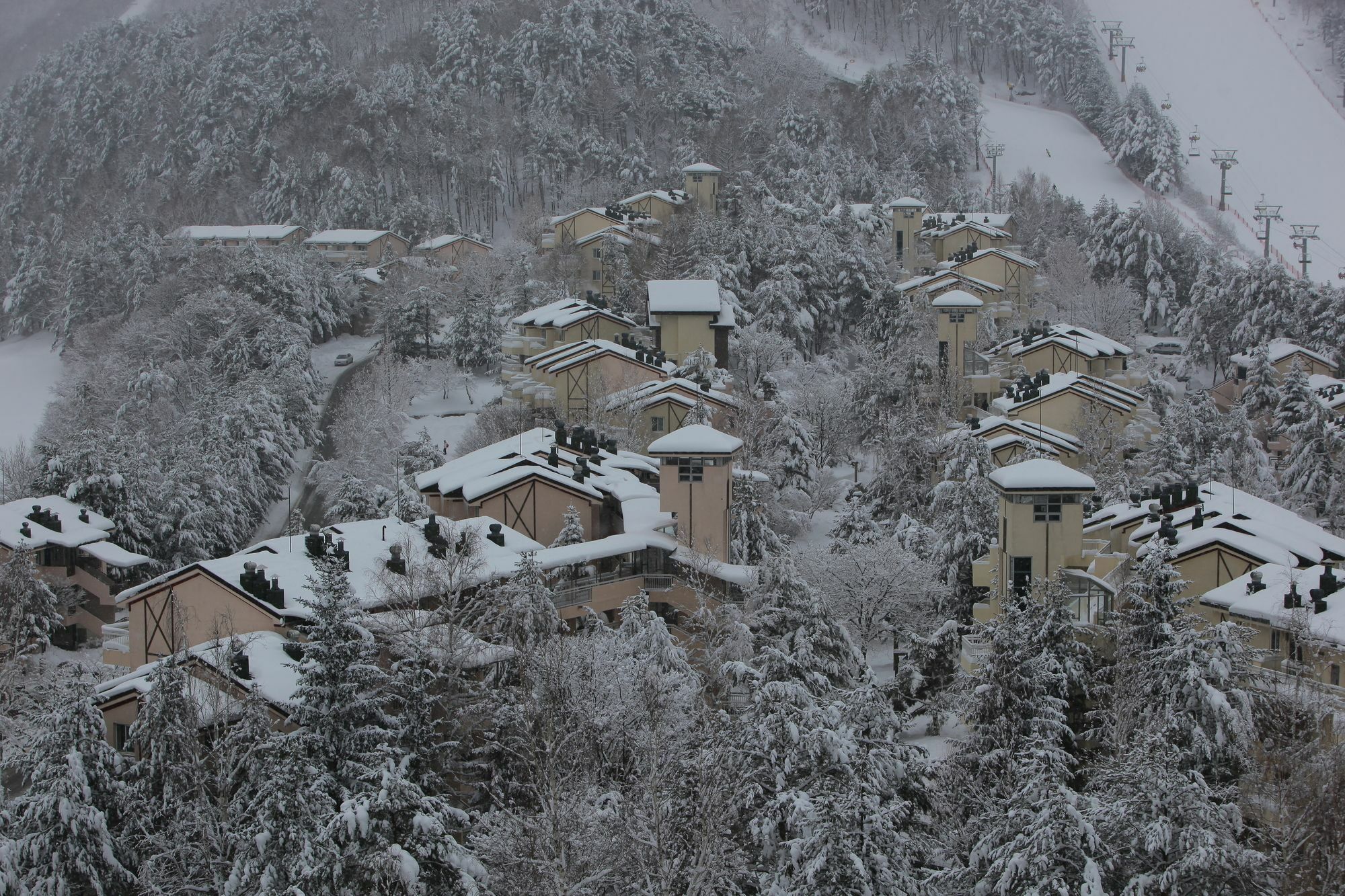 פיאונגצ'אנג Yongpyong Resort Villa Condominium מראה חיצוני תמונה